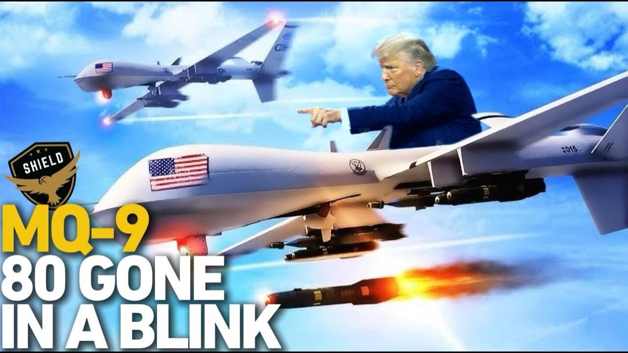 Witness On The Flash: In Less Than a Second, An MQ-9 Turned 80 Houthis Into Dust