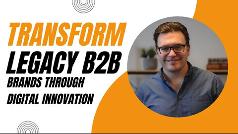 E533:📦TRANSFORM LEGACY B2B BRANDS THROUGH DIGITAL INNOVATION | JASON ON THE MOTD PODCAST