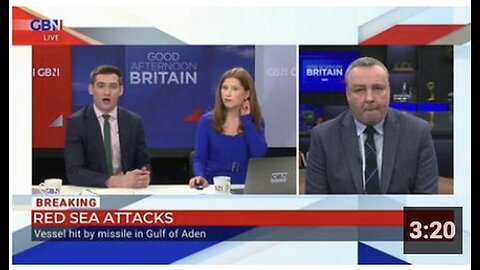 "Commercial Vessel Struck by Missile in Gulf of Aden - GB News"