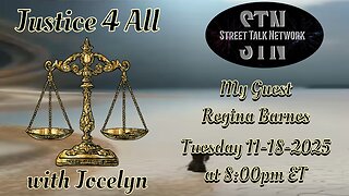 Justice 4 All with Jocelyn 11-18-2025