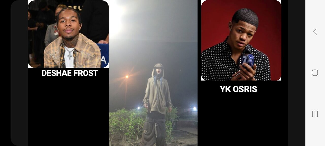 DESHAE FROST VS YK OSIRIS IS WAT WE NEED MOE OF BOXIN MATCH IT WAS CRAZY NOBODY WANTED TOO LOSE💪🏾🔵