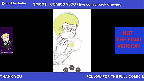 LIVE COMIC BOOK DRAWING