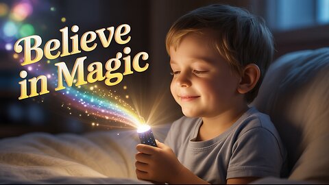 Blind Boy Holds a Magical Light – What He Sees Will Break Your Heart ❤️