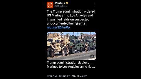 Marines Deployed in LA: A Battle Over Borders and Power❗❗❗