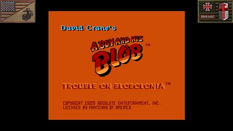 A Boy and His Blob: Trouble on Blobolonia (Nintendo Entertainment System - Attract Mode) [NA Version of "ふしぎなブロビー ブロバニアの危機"]