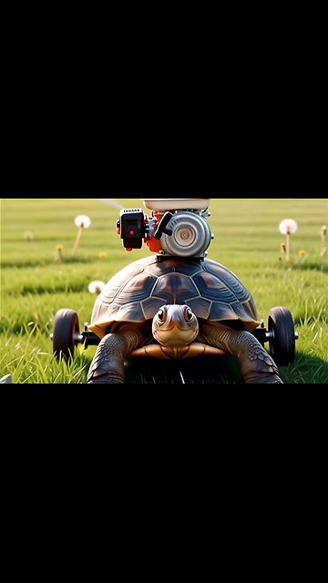 turtle lawnmower