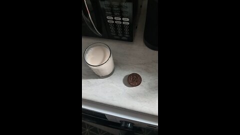 Eating some cookies