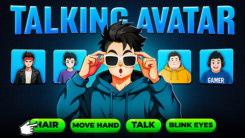 Create Most Unique & Professional TALKING AVATAR For Faceless Channel in MOBILE 🗣️🎥💡🚀
