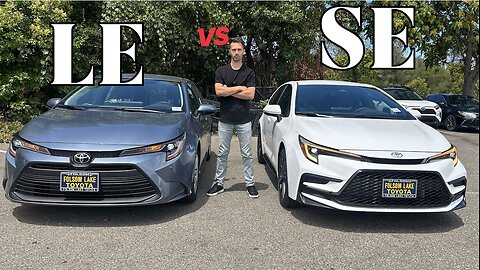 2025 Toyota Corolla LE vs SE. Which one to buy?