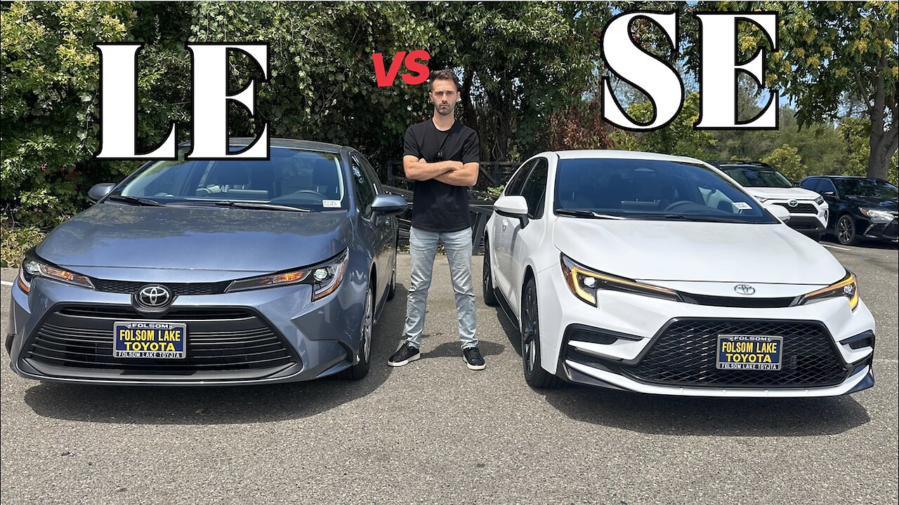 2025 Toyota Corolla LE vs SE. Which one to buy?