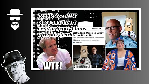 PEOPLE DROPS HIT PIECE ON SCOTT ADAMS JUST HRS AFTER DEATH...