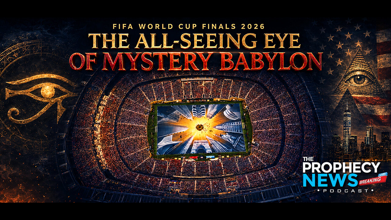THE PROPHECY NEWS PODCAST: Closing Ceremonies For FIFA World Cup Finals Featured The All-Seeing Eye