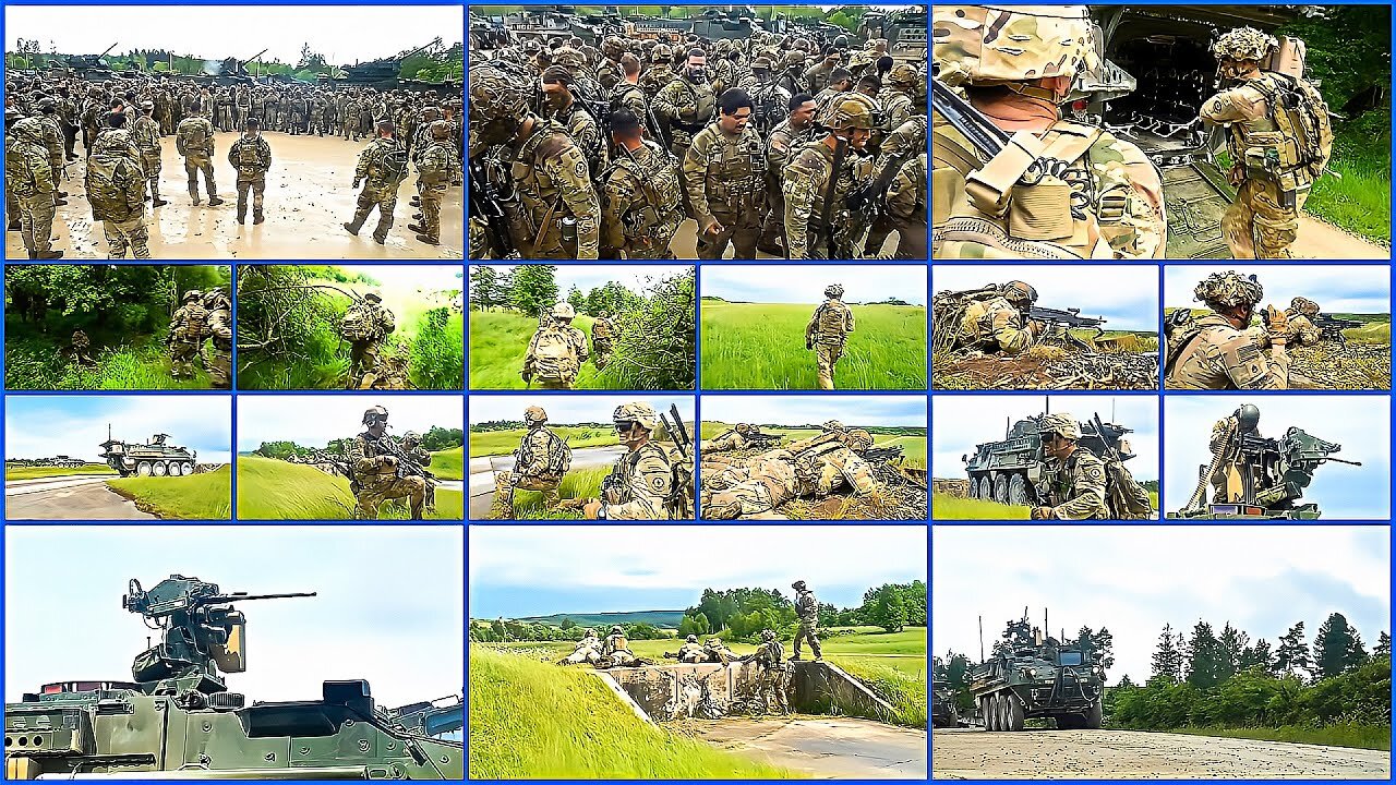 GHOST TROOP Soldiers Engage in High-Octane Live Fire Exercise in Germany!