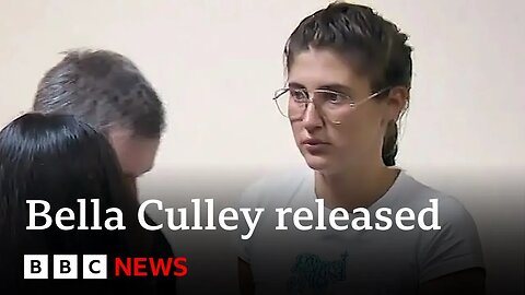 Pregnant British teen Bella Culley freed from Georgia jail after drug smuggling charge | BBC News
