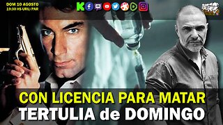 TERTULIA de DOMINGO- Con Licencia para MATAR: Fernando Ferreira (10/08/2025)