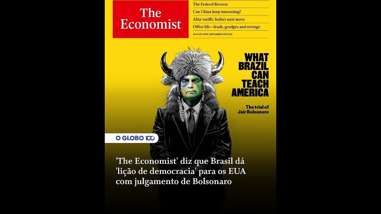 Bolsonaro capa Economist é o que diz?