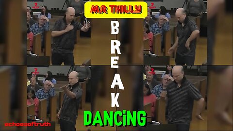 Mr Thilly Dances And 'Breaks It Down' At The City Council Town Hall Meeting