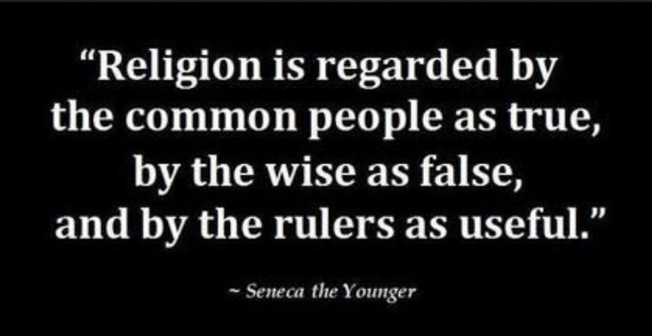 Religion Was Their Greatest Weapon of Control