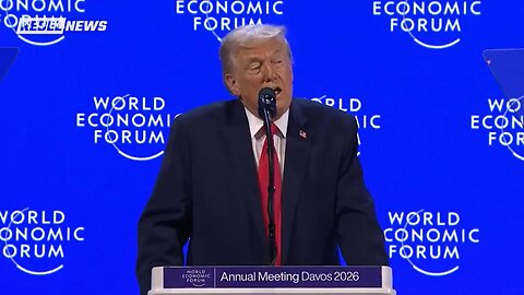 No Open Borders, No Climate Hoax: President Trump FULL Address to Davos World leaders 2026