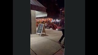 Couple caught on video having sex at an eatery on 1st Avenue in NYC. Sodom and Gomorrah