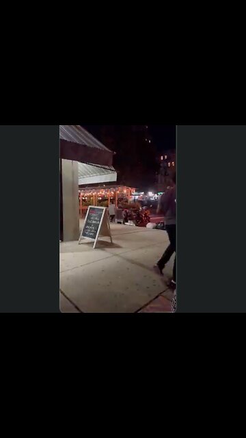 Couple caught on video having sex at an eatery on 1st Avenue in NYC. Sodom and Gomorrah