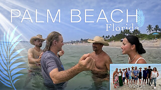 A Beautiful Baptism of Covenant in the Atlantic Ocean - Palm Beach, FL | 6.29.25