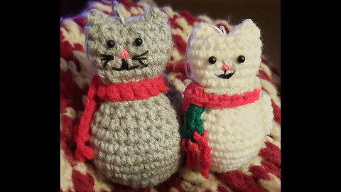 Amigurumi Christmas Kitties