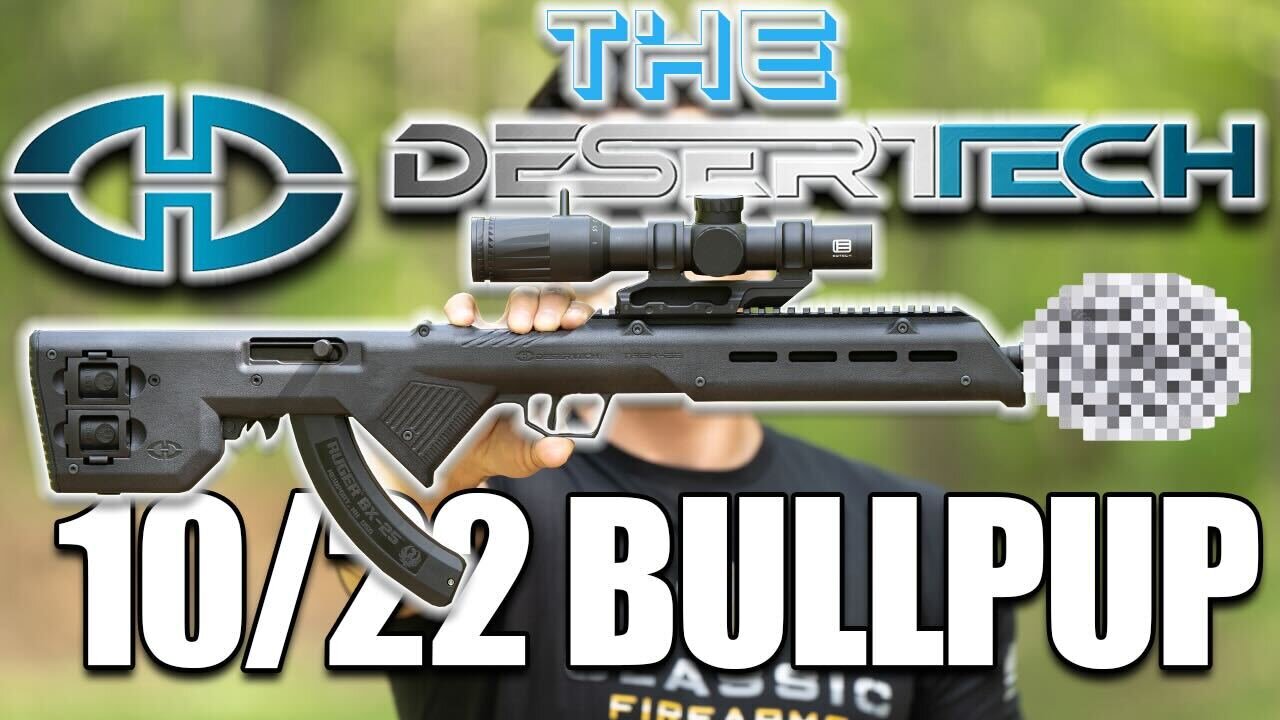 A Bullpup 10/22 Rifle! | The Desert Tech Trek-22