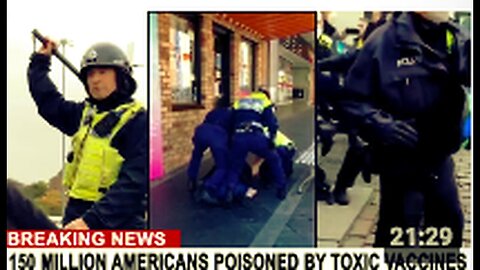 "Woman Forced by Gestapo to Submit to the Triple 6 Mark of the Beast"