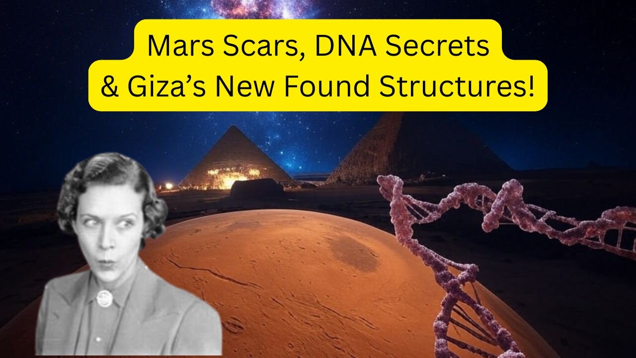 Giza’s Newly Found Structures: Rogue Planet’s Demise, Mars Scars & DNA Secrets! REMOTE VIEW!#Giza