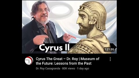 The OG Messiah was from Persia