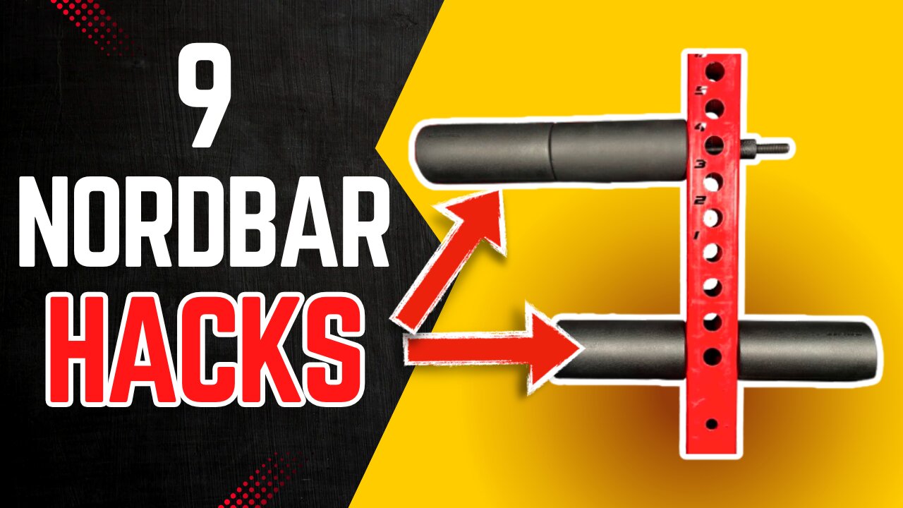 9 NordBar Hacks: Maximize Single Leg Rollers In Your Home Gym