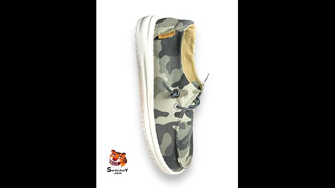 Hey Dude Wendy Camo Shoes