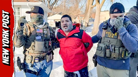 Watch: Chaotic moment ICE detains man in St. Paul