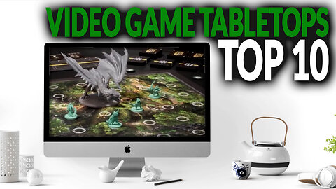 10 AWESOME Tabletops based on VIDEO GAMES! 🎮🎲🃏