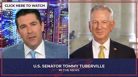 Senator Tuberville Joins Rob Schmitt on Newsmax to Discuss One Big Beautiful Bill and Golden Dome