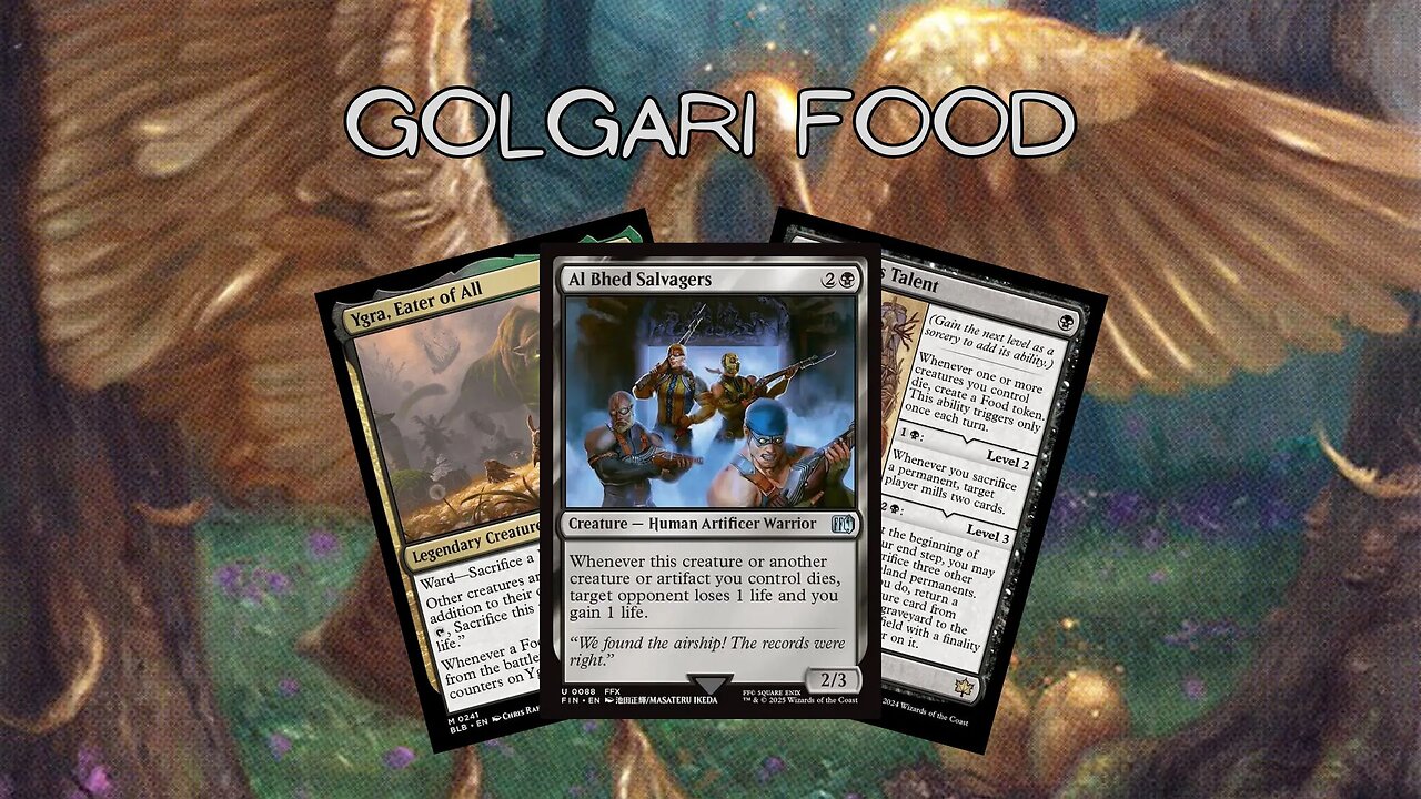 Golgari Food | Magic the Gathering Arena | Final Fantasy | Pioneer Gameplay