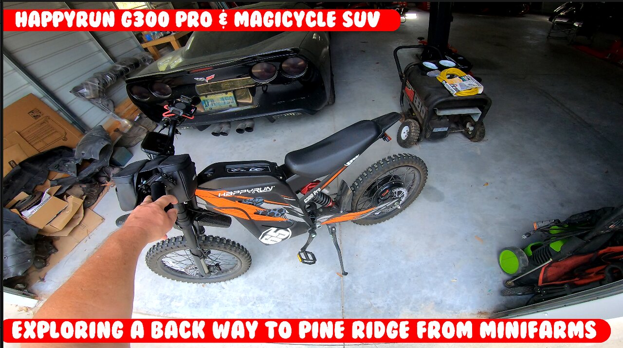 More Exploring the MiniFarms to Pine ridge HappyRun G300 Pro Magicycle SUV