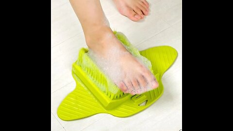 Foot Brush Scrubber, with Antibacterial Soft Bristles & Streamlined Contact Surface, for Men & Women