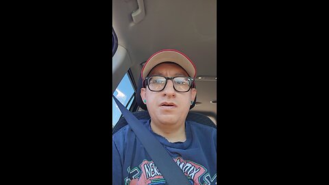 in the car