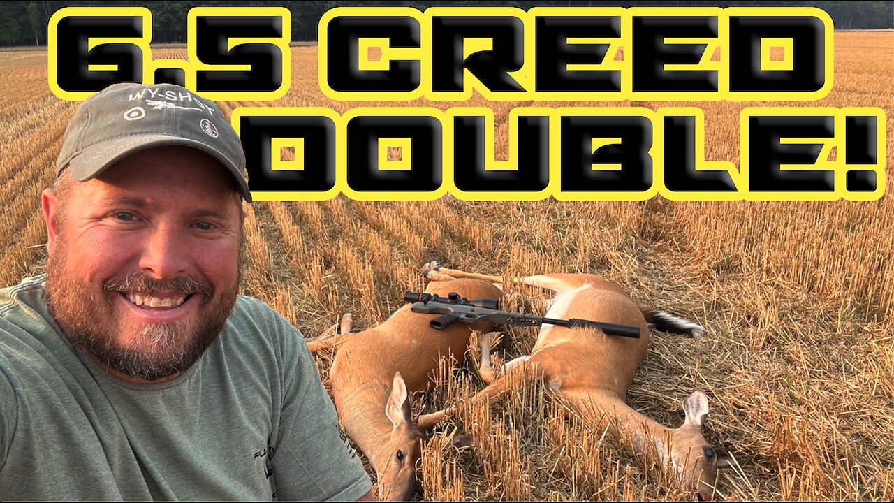 6.5 Creedmoor Whitetail Double in Under 20 Seconds!