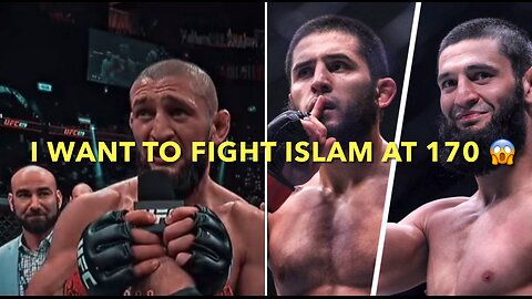 KHAMZAT CHIMAEV CALLS OUT ISLAM MAKHACHEV!!! 😱