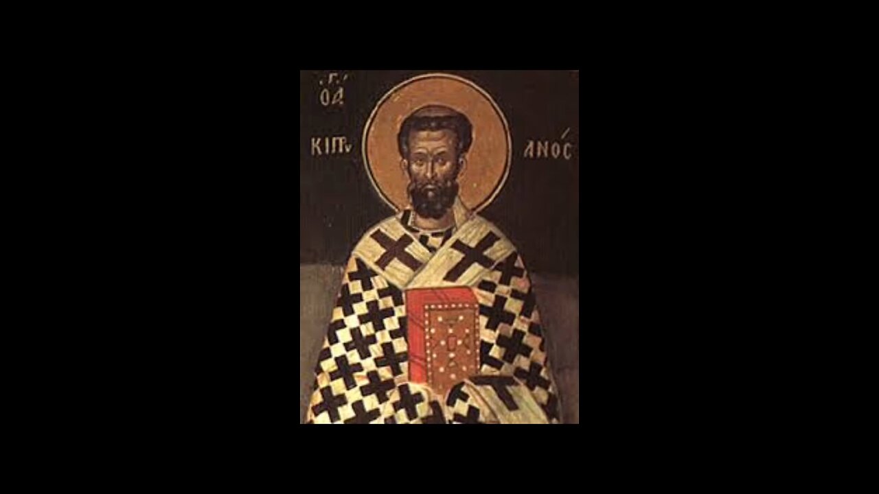 Saint Cyprian of Carthage Pray For Us Amen 🙏🙏🙏❤️❤️❤️
