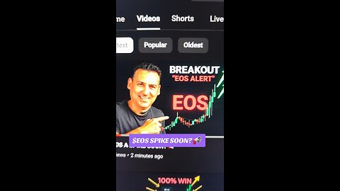 $EOS SPIKE SOON 📢
