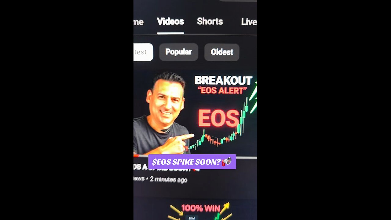 $EOS SPIKE SOON 📢
