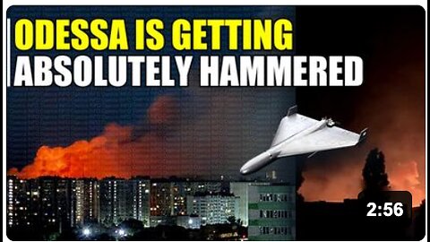 Geran absolute beatdown Odessa recorded multiple major fires!