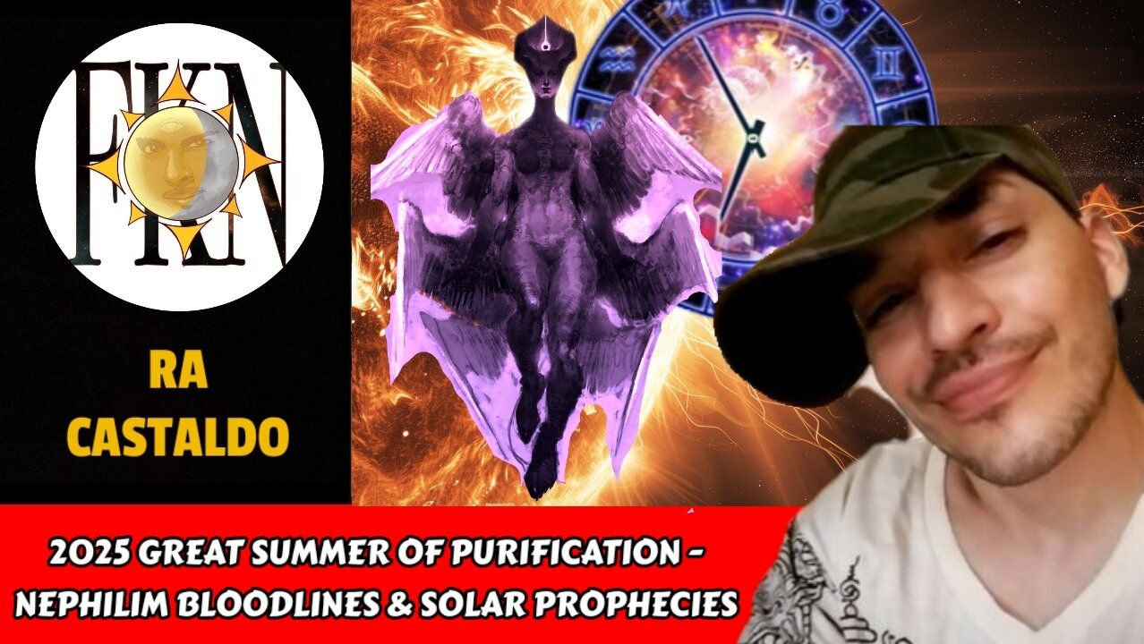 2025 Great Summer of Purification - Nephilim Bloodlines & Solar Prophecies | Ra Castaldo