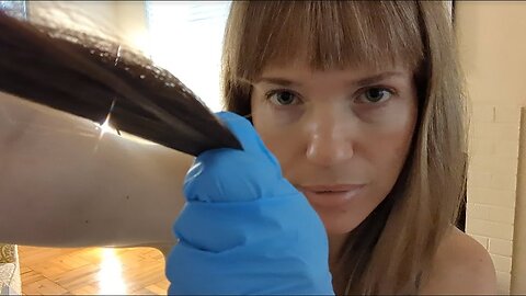ASMR Hair Play, Hair Pulling Therapy, and Scalp Touching