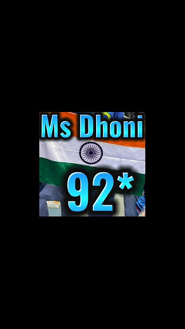 "MS Dhoni’s 92 Masterclass vs South Africa | 2015 Thriller | India’s Lone Warrior!"*