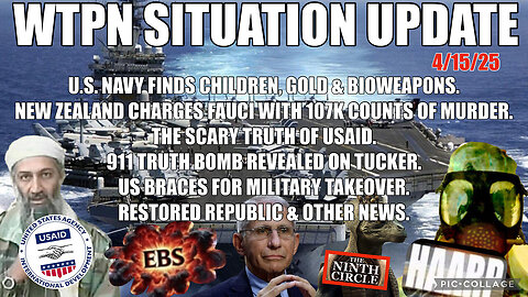 WTPN ~ Judy Byington ~ Situation Update ~ 4-15-25 ~ Trump Return ~ Restored Republic via a GCR